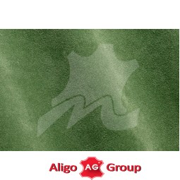 Спил-велюр VESUVIO зелений AGAVE АГАВА 1,2-1,4 Італія